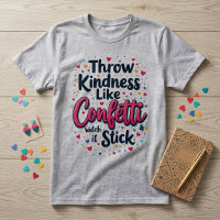 Tauschen Sie Güte wie Confetti inspirierender Slog