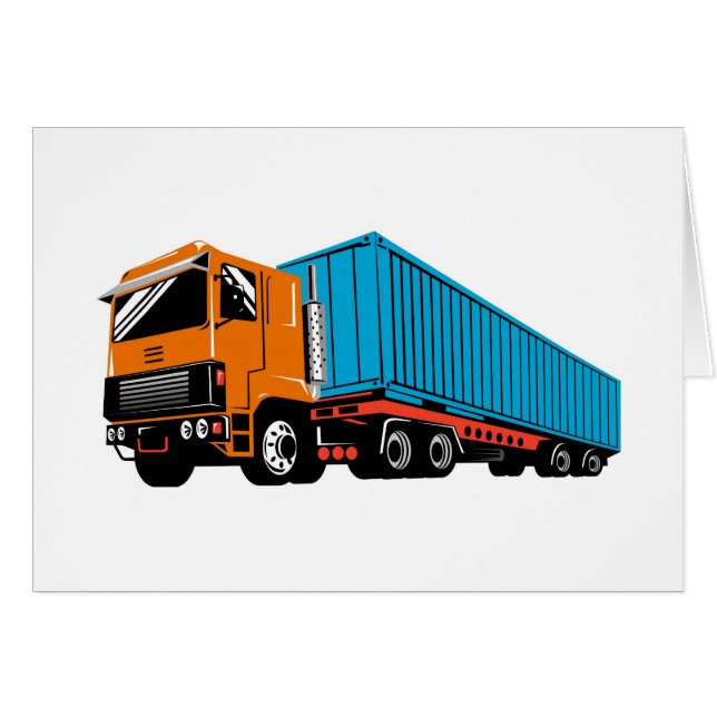 tauschenlkw-Lastwagen-Containerfahrzeug (Vorderseite (Horizontal))