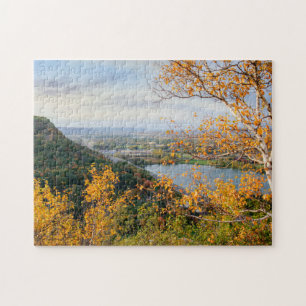 Täuschung u. Birken-Panorama Puzzle