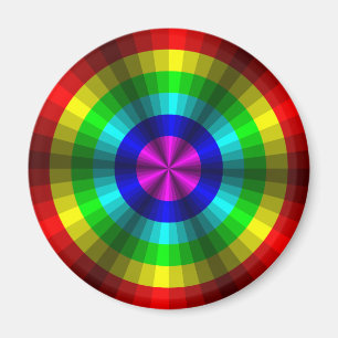 Täuschungs-Regenbogen-Magnet Magnet