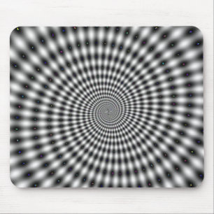 Täuschungs-Spirale Mousepad
