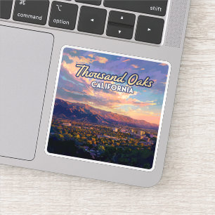 Tausend Eaks Kalifornien Los Angeles Ventura Aufkleber