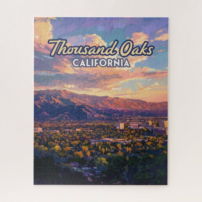Tausend Eaks Kalifornien Los Angeles Ventura Puzzle (Vertikal)