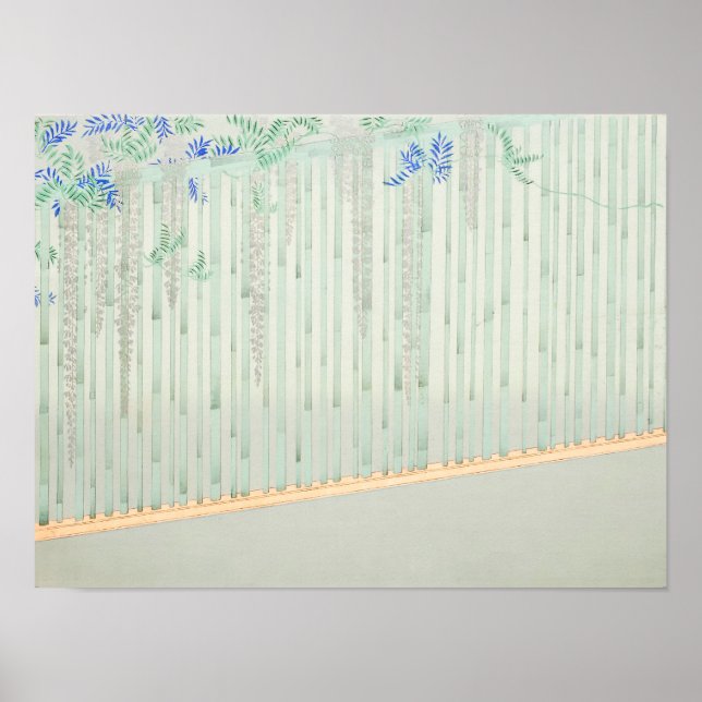 "Tausend Gräser 3" Kamisaka Sekka Ukiyo-E Poster (Vorne)