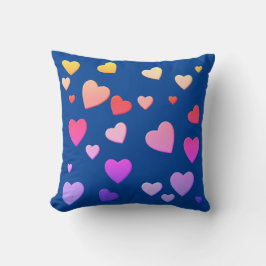 Tausend Herzen für Sie Kissen