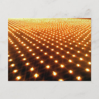 Tausend Kerzen Postkarte