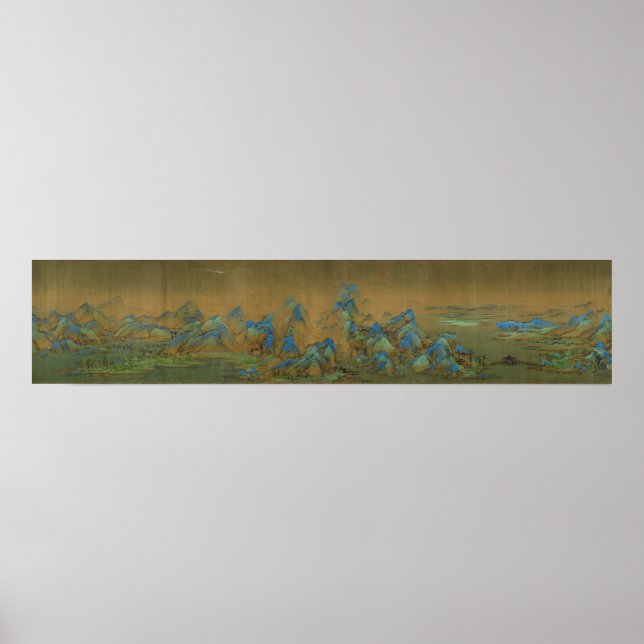 Tausende von Flüssen und Bergen Poster (Vorne)