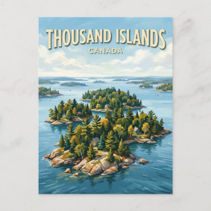Tausendinseln Nationalpark Gananoque Kanada Postkarte