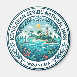 Tausendinseln Nationalpark Indonesien Magnet