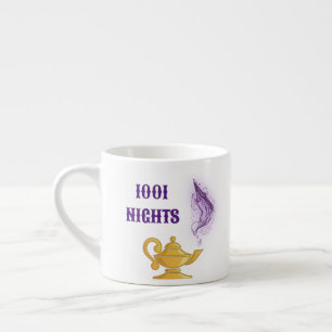 Tausendundeine Nacht Aladdin Dschinn-Lampe Espressotasse