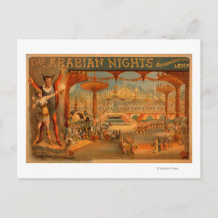 Tausendundeine Nacht - Aladdins Wunderlampe Postkarte
