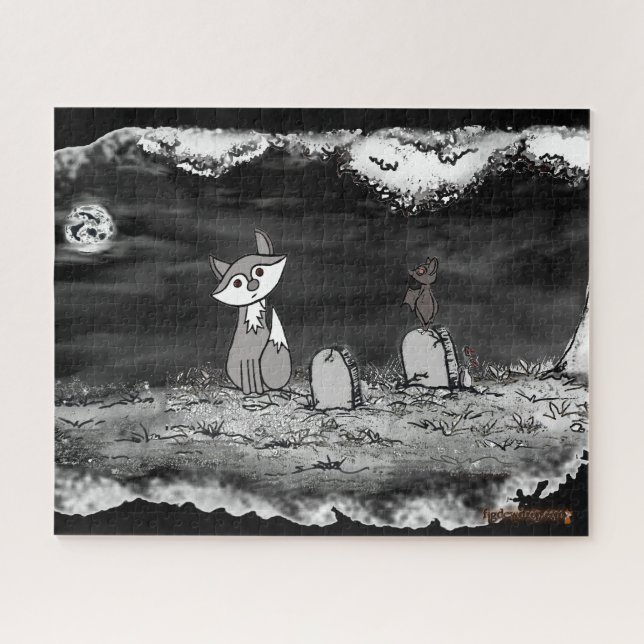 Tautropfen Friedhofsfeige & Blinky Puzzle (Horizontal)