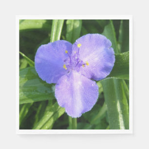 Tautropfen-Trillium-Frühlingswildblume Serviette