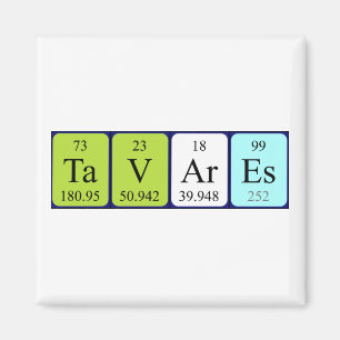 Tavares Periodenmagnetmagnet Magnet