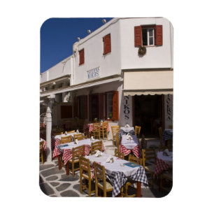 Taverna Nikos, Mykonos, Kykladen, Griechenland Magnet
