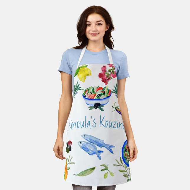 Taverna-Schürze Schürze (Getragen)