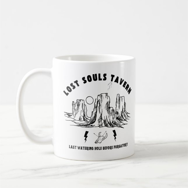 Taverne "Lost Souls" Kaffeetasse (Links)