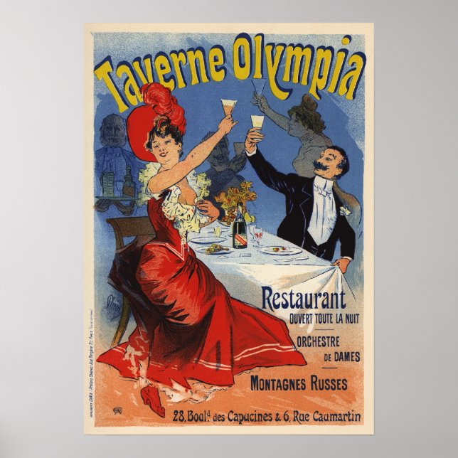 Taverne Olympia Poster (Vorne)