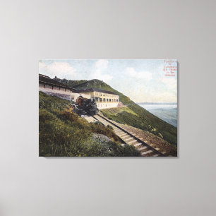 Taverne Tamalpais Aussicht auf Diablo Leinwanddruck