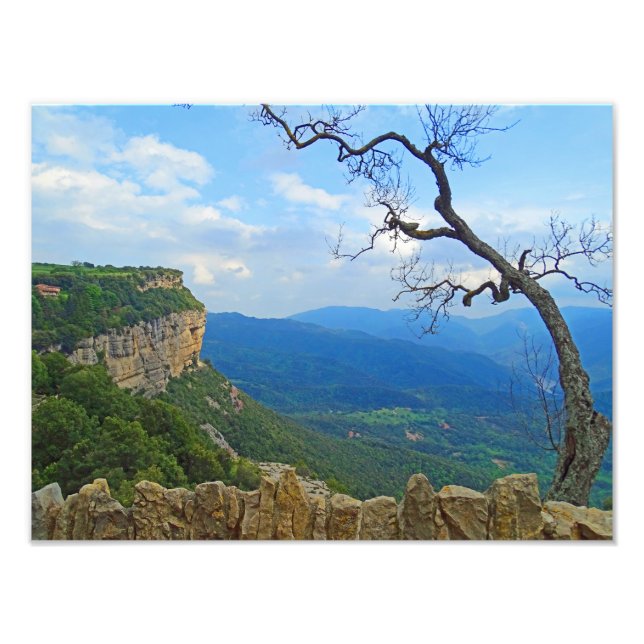 Tavertet Mountain View Fotodruck (Vorne)