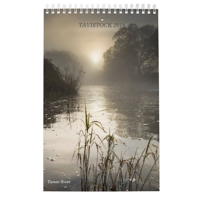 Tavistock 2019 A3, Kalender durch Maggie McCall (Titelbild)