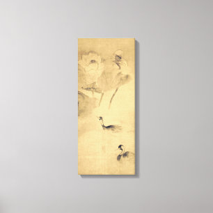 Tawaraya Sōtatsu Wasservögel in Lotus Pond Leinwanddruck