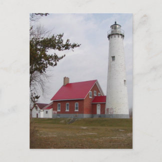 Tawas Lighthouse Postcard Postkarte