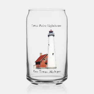 Tawas Point Leuchtturm kann Glas