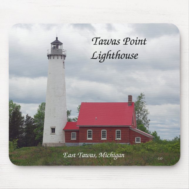 Tawas Point Lighthouse mousepad (Vorne)