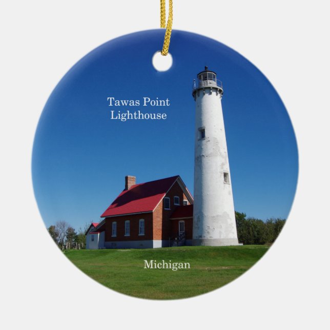 Tawas Point Lighthouse Ornament (Vorne)