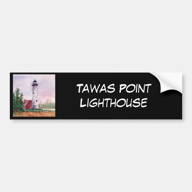 Tawas Punkt-Licht, Autoaufkleber (Vorne)