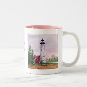 Tawas Punkt-Licht-Tasse Zweifarbige Tasse
