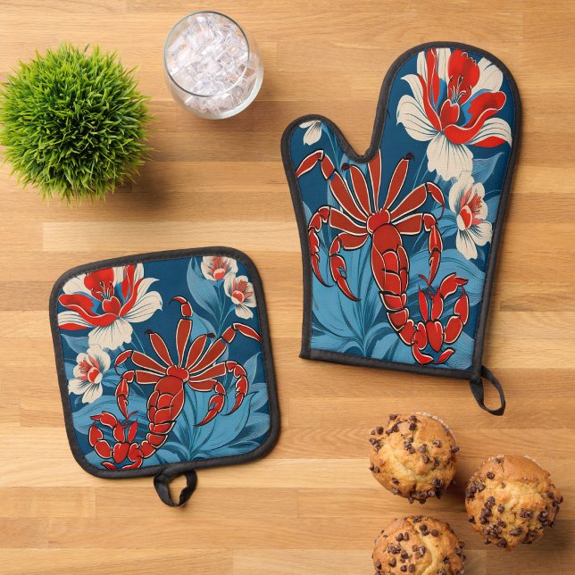 Taweret Ofenhandschuh & Topflappen-Set (Taweret Oven Mitt & Pot Holder Set
)
