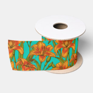 Tawny Dailily Blume Satinband