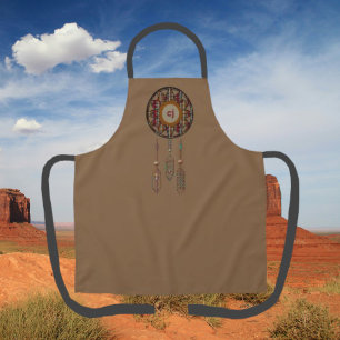 Tawny Mit Monogramm Schürze mit Dreamcatcher
