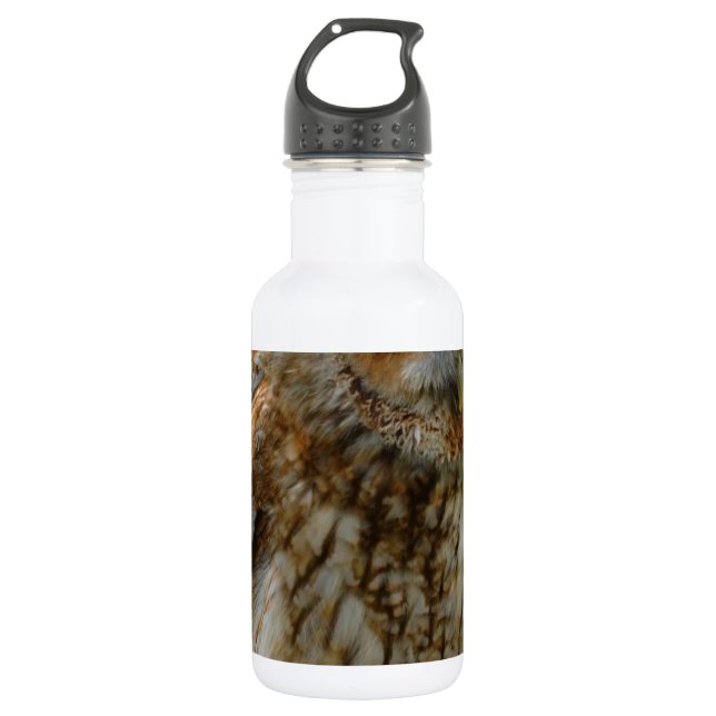Tawny Owl Trinkflasche (Vorderseite)