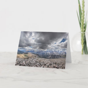 Tawny Point Panorama - John Muir Trail Karte