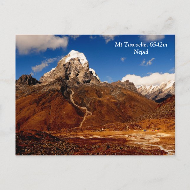 Tawoche Postkarte (Vorderseite)