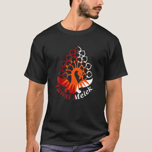 Tawsi Melek Ezidi Yezide Tausi Melek T-Shirt (Vorderseite)