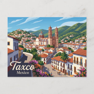 Taxco de Alarcón Mexiko Postkarte