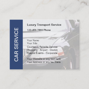 Taxi-Auto-Dienstleistungsunternehmen-Karten Visitenkarte