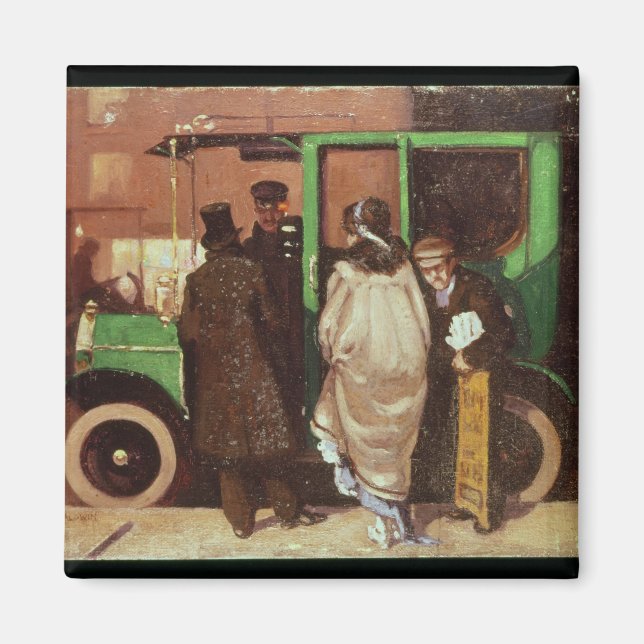Taxi Cab, c.1908-10 Magnet (Vorne)