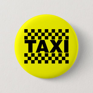 Taxi Cab Hire Job Button