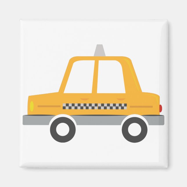 Taxi Cab Magnet (Vorne)