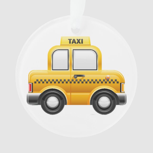 Taxi Cab Ornament (Vorderseite)
