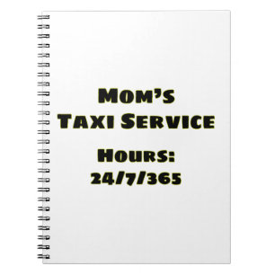 Taxi der Mama Notizblock