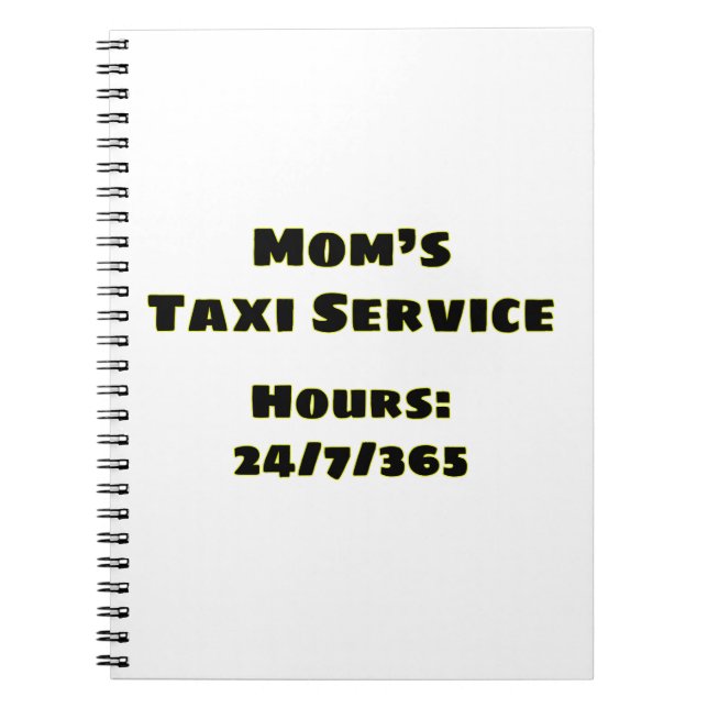 Taxi der Mama Notizblock (Vorderseite)