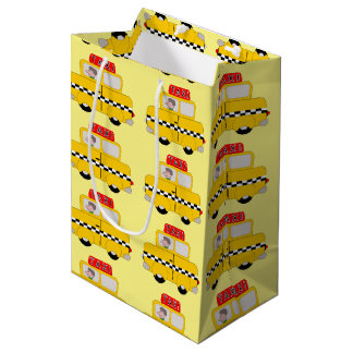 Taxi Design Mittlere Geschenktüte