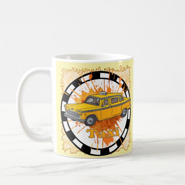 Taxi Driver Kaffeetasse (Links)