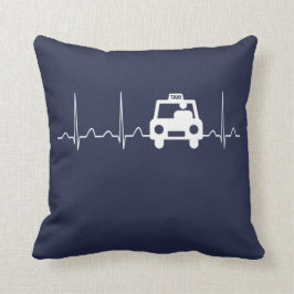 TAXI-FAHRER-HERZSCHLAG KISSEN